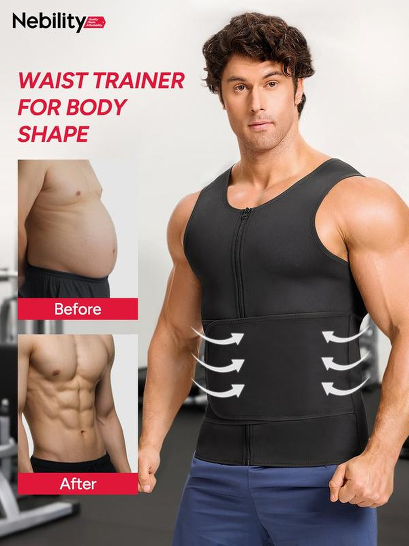 Sauna Sports Vest Suit Top